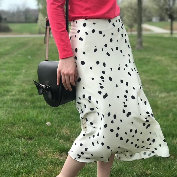 Dalmatian print midi skirt - Picture 2 of 6